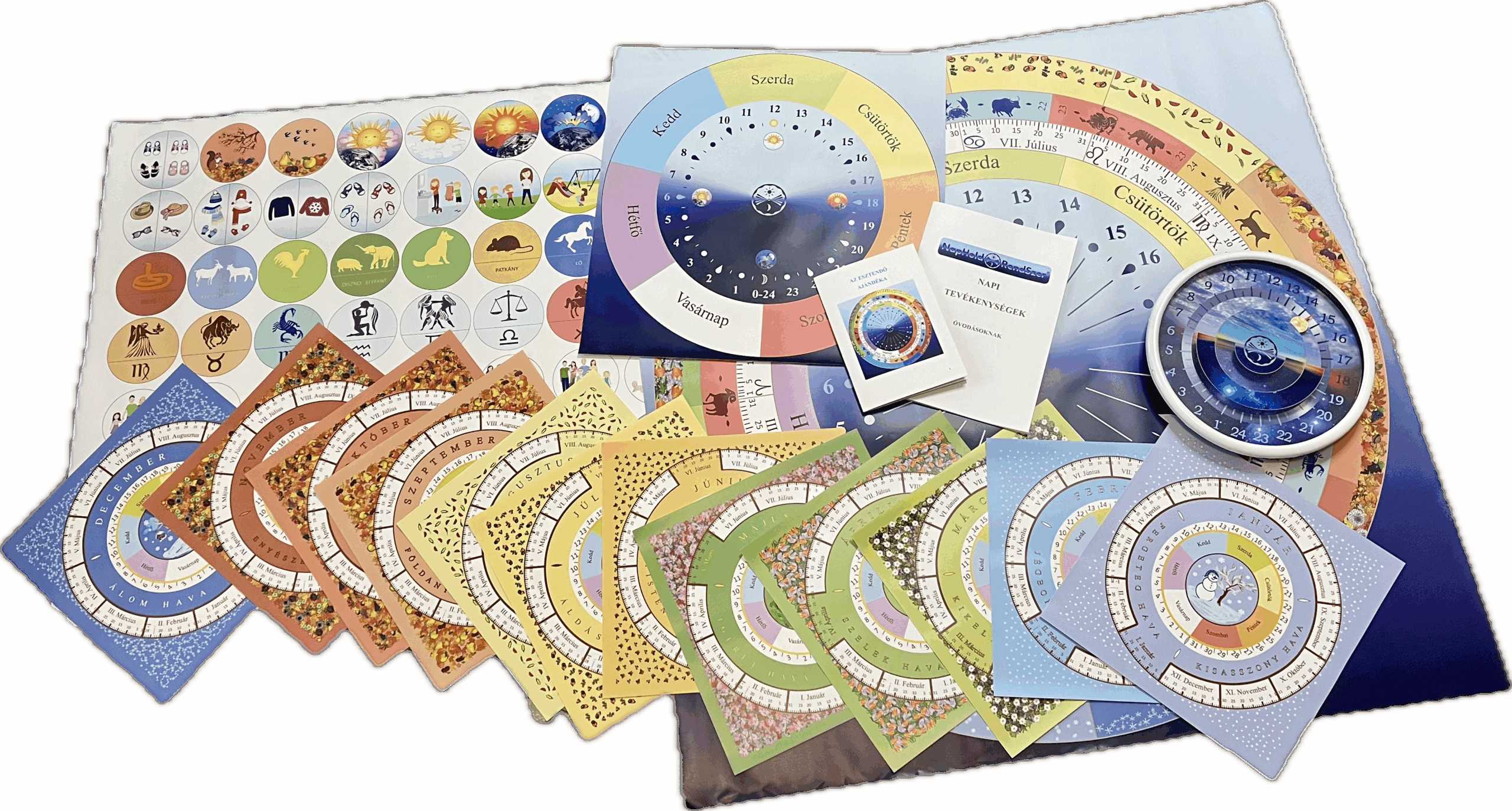 Természetes idő – családi csomag (óvodás – 3-6 éves korosztály számára)